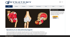 Desktop Screenshot of dynatomy.biz